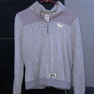 Victoria’s Secret Pink quarter zip zip up